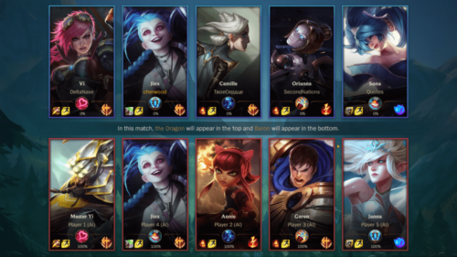 Loading screenshot of League of Legends: Wild Rift video game interface.