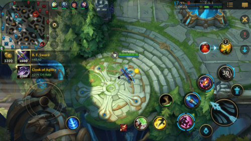 Store screenshot of League of Legends: Wild Rift video game interface.
