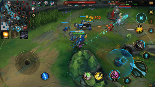Target screenshot of League of Legends: Wild Rift video game interface.