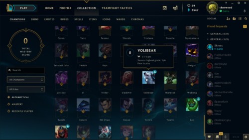 League of Legends, Interface In Game