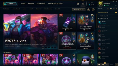 League of Legends ganha interface completamente nova a partir de 2016