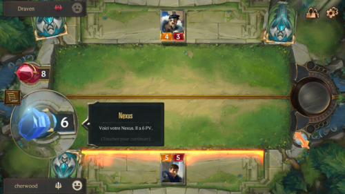 Nexus screenshot of Legends of Runeterra Mobile video game interface.