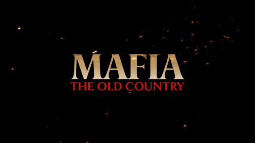 Logo screenshot of Mafia: The Old Country video game interface.