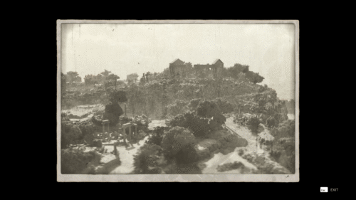Camera screenshot of Mafia: The Old Country video game interface.