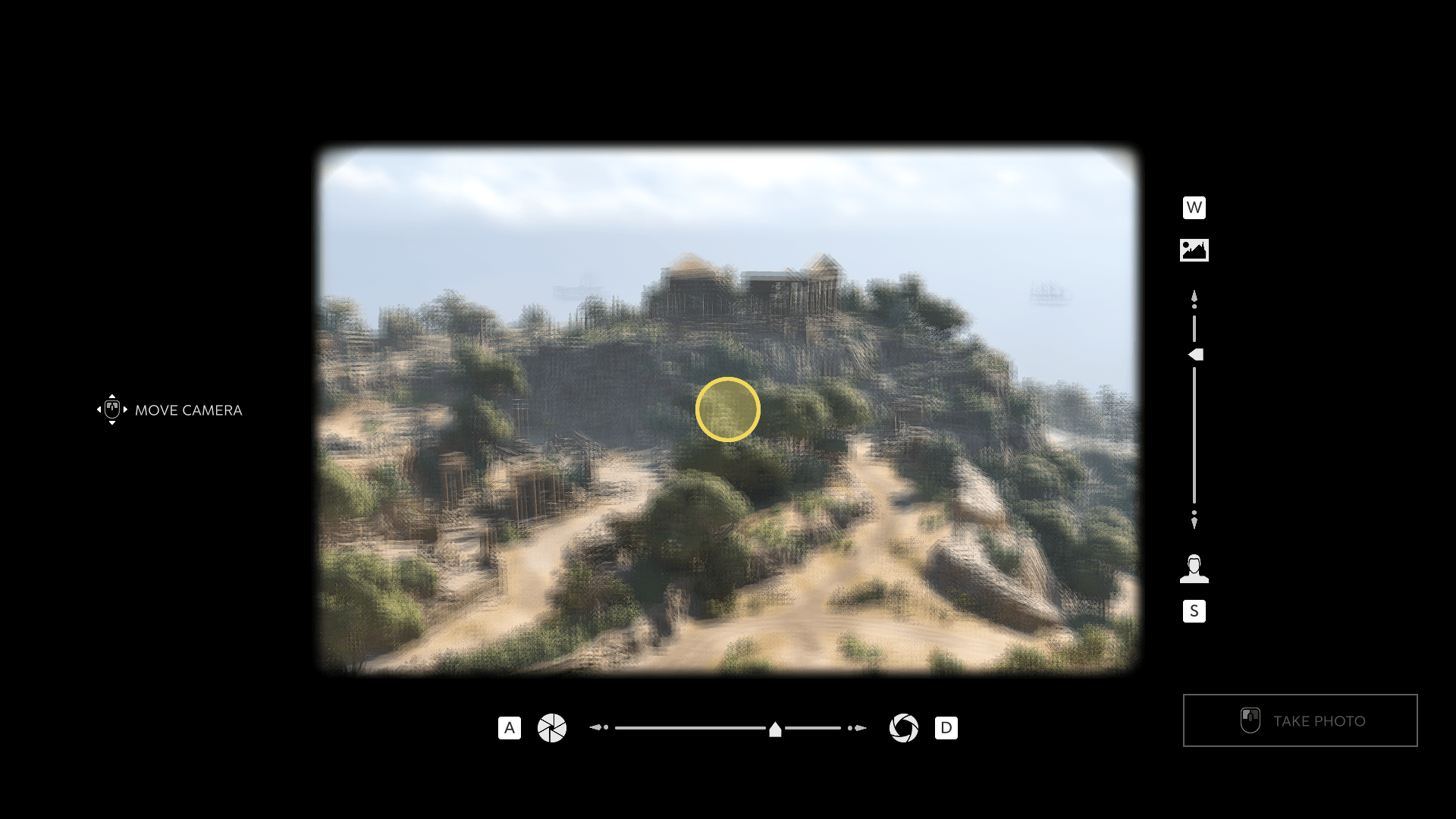 Camera screenshot of Mafia: The Old Country video game interface.