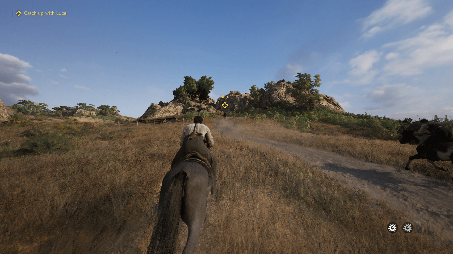HUD screenshot of Mafia: The Old Country video game interface.