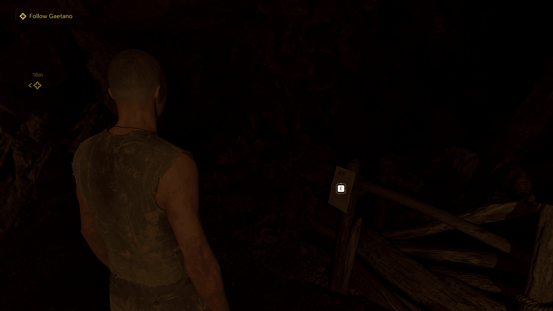 Interact screenshot of Mafia: The Old Country video game interface.