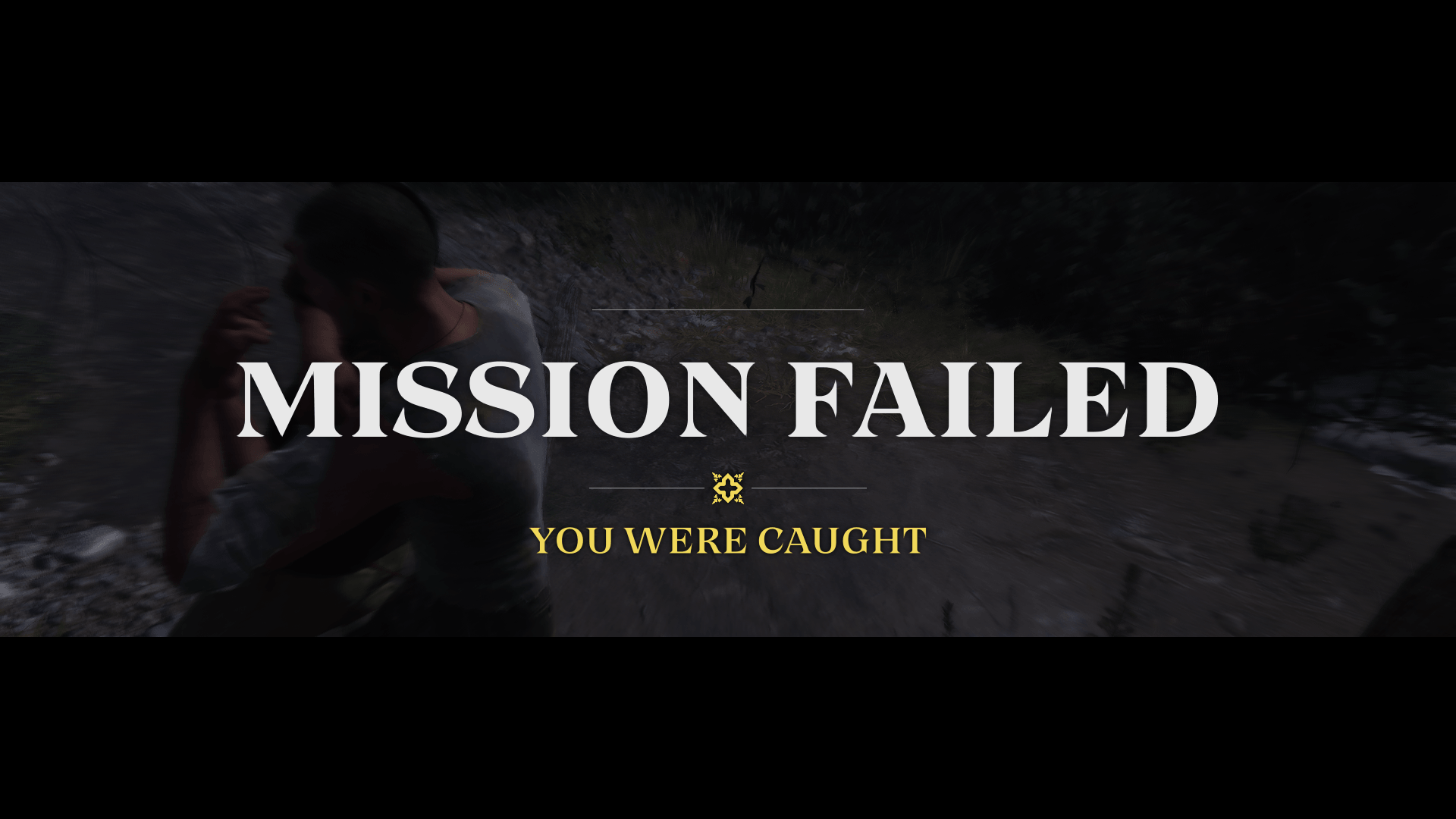 Mission Failed screenshot of Mafia: The Old Country video game interface.