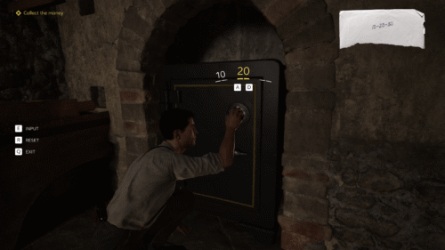 Safe screenshot of Mafia: The Old Country video game interface.