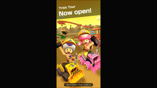 Special Event Banner screenshot of Mario Kart Tour video game interface.