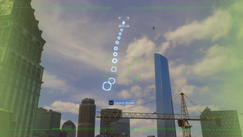 Interact screenshot of Marvel’s Spider-Man 2 video game interface.