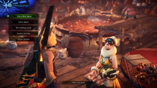 Quest counter screenshot of Monster Hunter: World video game interface.