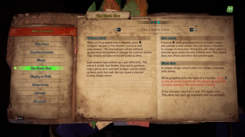 Weapon attack screenshot of Monster Hunter: World video game interface.