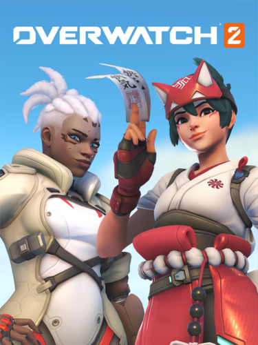 Cover media of Overwatch 2 video game.