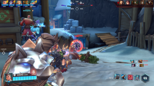 Damage screenshot of Paladins: Champions of the Realm video game interface.