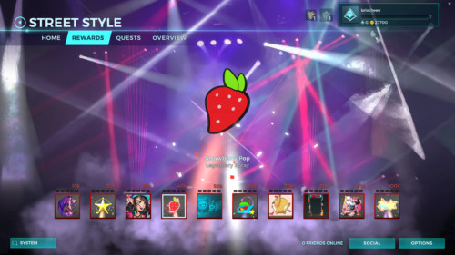 Rewards screenshot of Paladins: Champions of the Realm video game interface.
