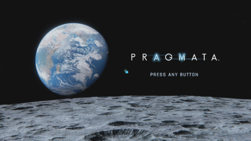 Main Menu screenshot of Pragmata video game interface.