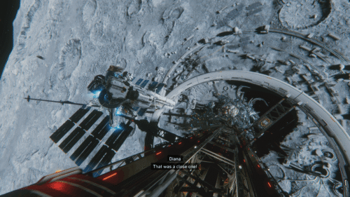 HUD screenshot of Pragmata video game interface.
