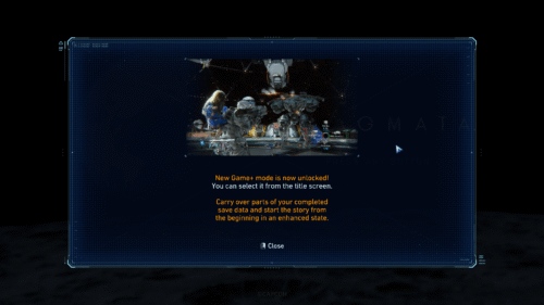 Confirmation screenshot of Pragmata video game interface.