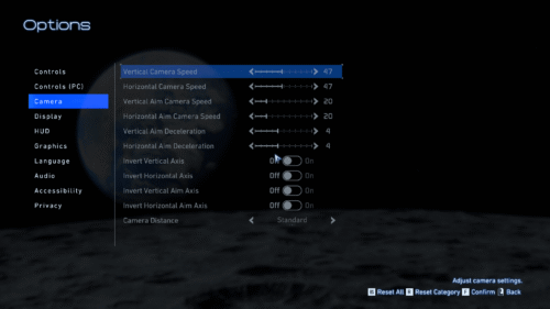 Camera screenshot of Pragmata video game interface.