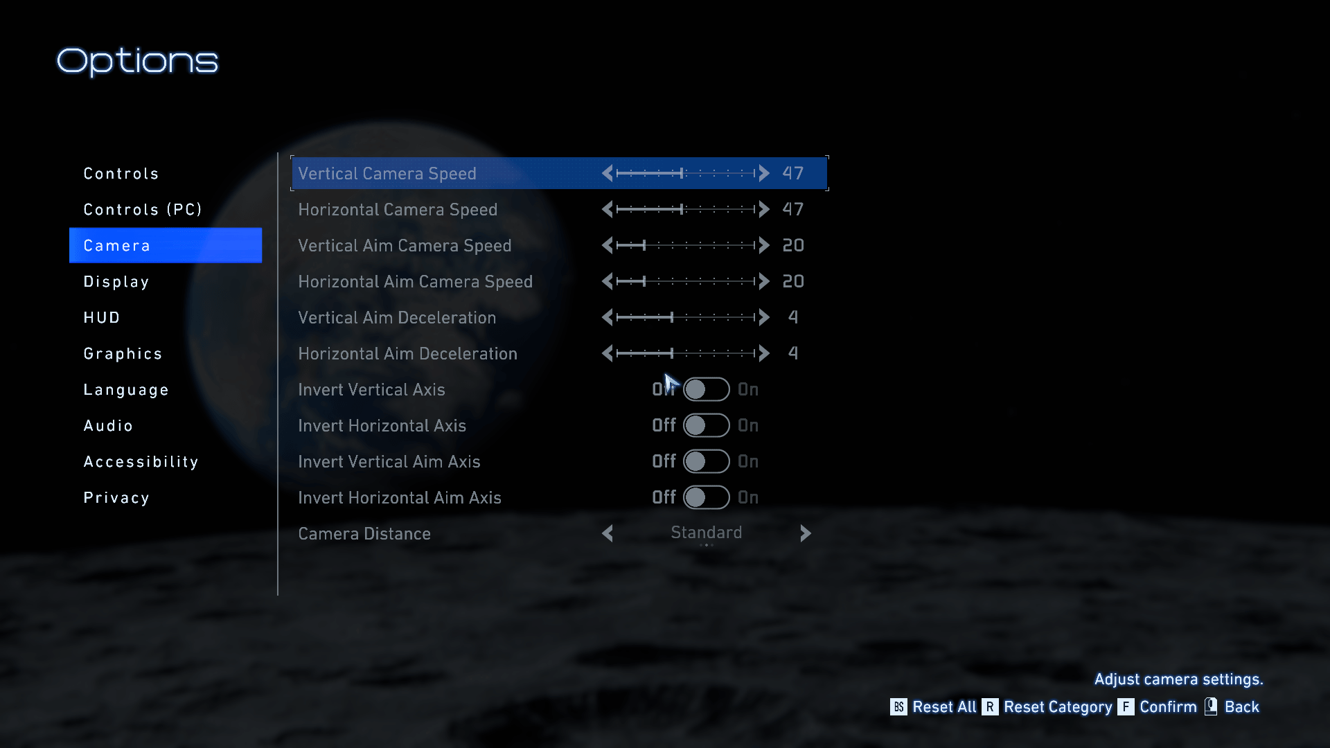 Camera screenshot of Pragmata video game interface.