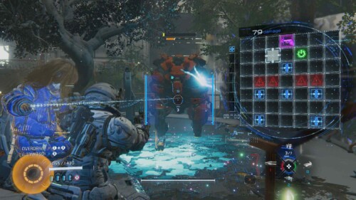 Hacking Minigame screenshot of Pragmata video game interface.