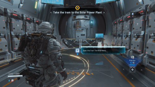 Quest screenshot of Pragmata video game interface.