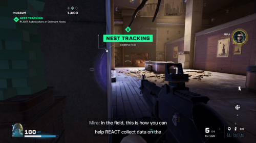 Quest Complete screenshot of Rainbow Six Siege Extraction video game interface.