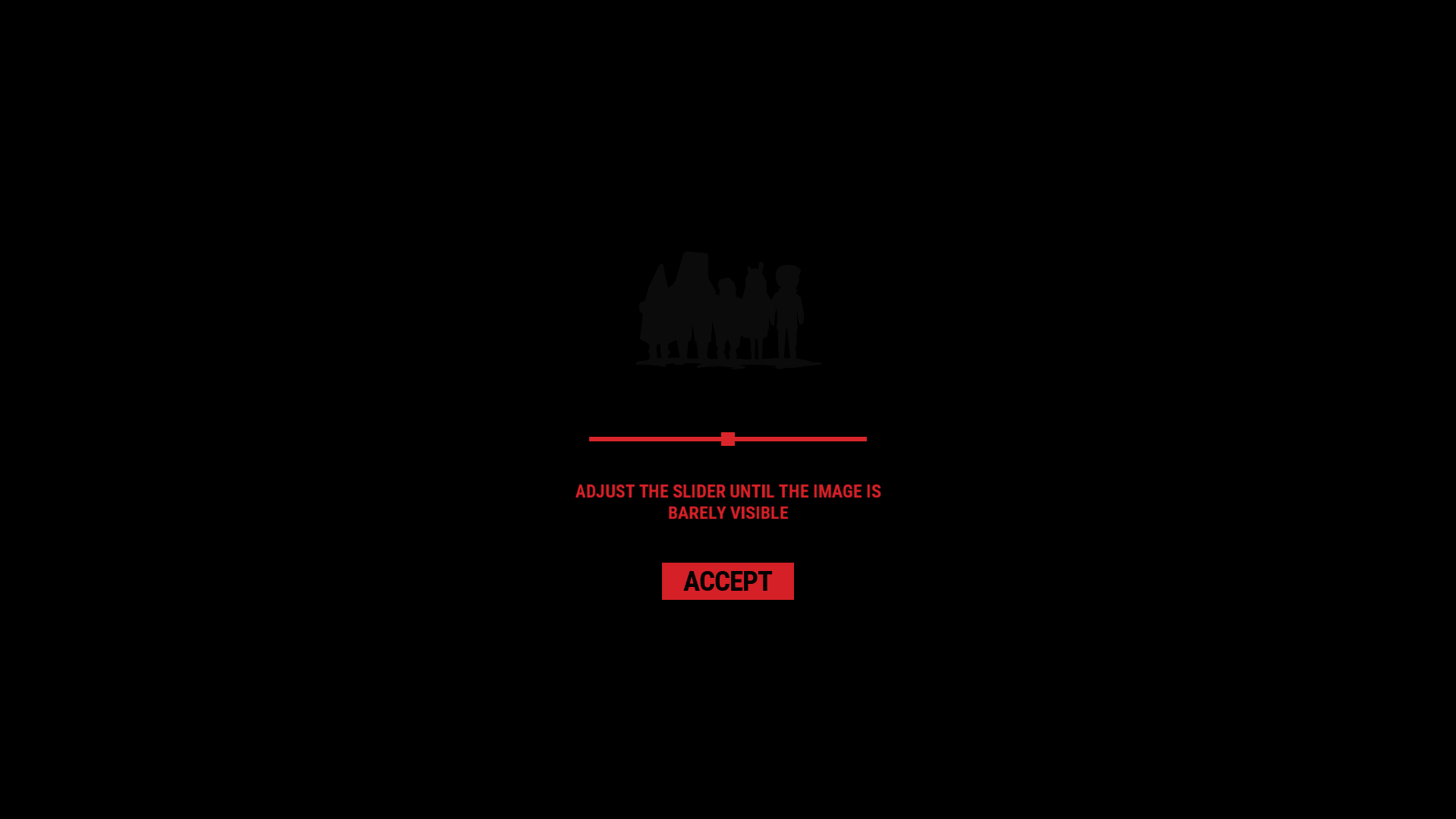 Brightness Setup screenshot of Reanimal video game interface.