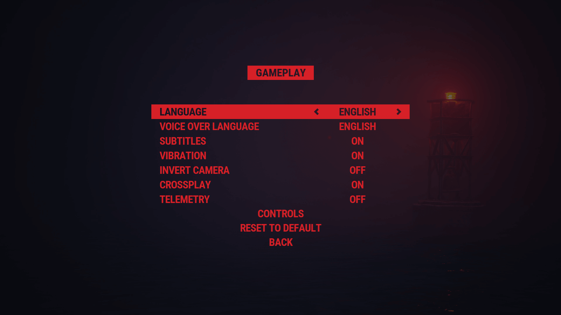 Gameplay screenshot of Reanimal video game interface.