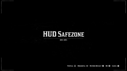 HUD screenshot of Red Dead Redemption 2 video game interface.