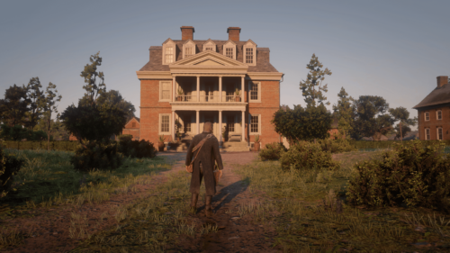No HUD screenshot of Red Dead Redemption 2 video game interface.
