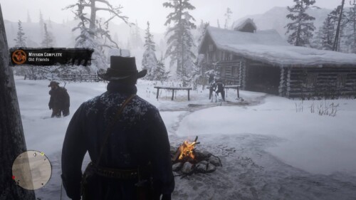 Quest Complete screenshot of Red Dead Redemption 2 video game interface.