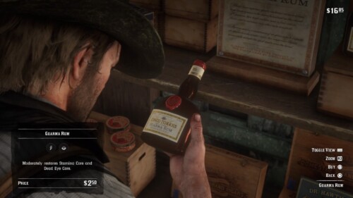 Store screenshot of Red Dead Redemption 2 video game interface.