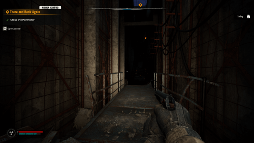 HUD screenshot of S.T.A.L.K.E.R. 2: Heart of Chornobyl video game interface.