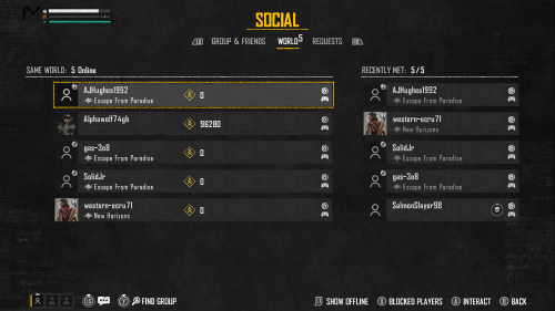 Social screenshot of Skull and Bones video game interface.