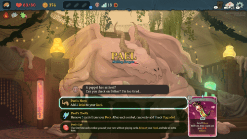 Dialogue screenshot of Slay The Spire 2 video game interface.