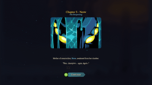 Chapter screenshot of Slay The Spire 2 video game interface.