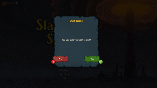Confirmation screenshot of Slay The Spire 2 video game interface.