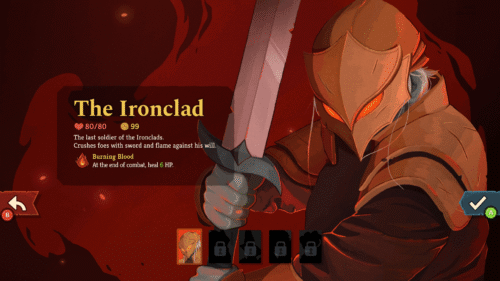 Character screenshot of Slay The Spire 2 video game interface.