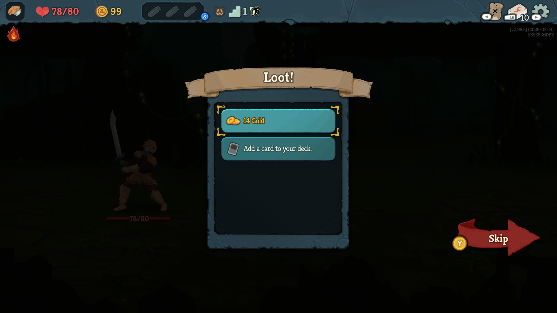 Loot screenshot of Slay The Spire 2 video game interface.