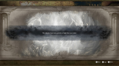 Story screenshot of SoulCalibur VI video game interface.