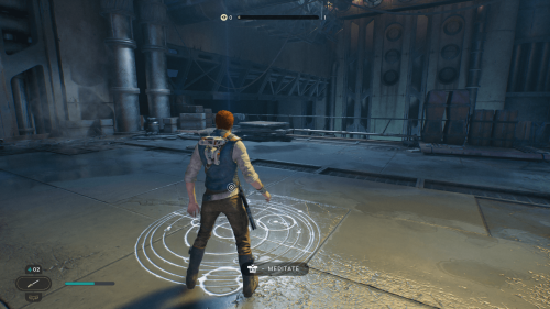 Interact screenshot of Star Wars Jedi: Survivor video game interface.