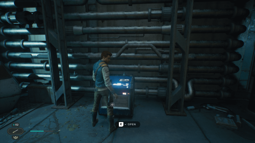 Interact screenshot of Star Wars Jedi: Survivor video game interface.