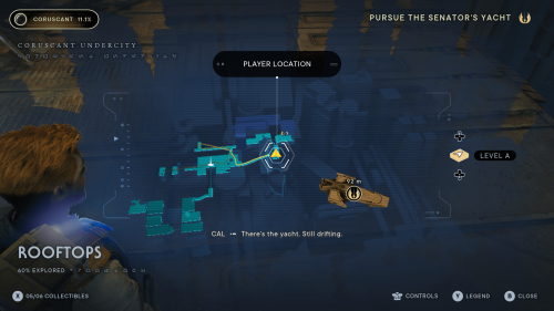 Map screenshot of Star Wars Jedi: Survivor video game interface.