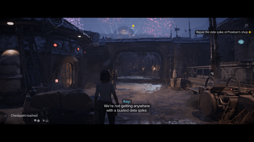 HUD screenshot of Star Wars Outlaws video game interface.