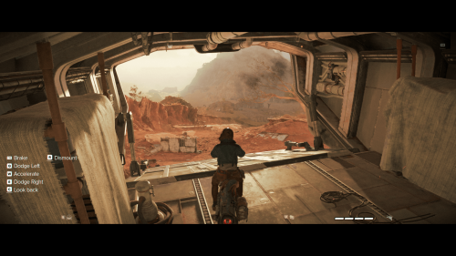 HUD screenshot of Star Wars Outlaws video game interface.