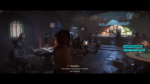 HUD screenshot of Star Wars Outlaws video game interface.