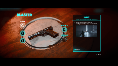 Loadout screenshot of Star Wars Outlaws video game interface.