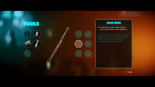 Loadout screenshot of Star Wars Outlaws video game interface.